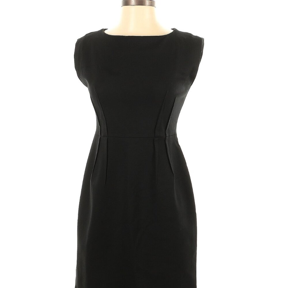 Ann Taylor LOFT Black Cocktail Dress Size 8 (Petite)